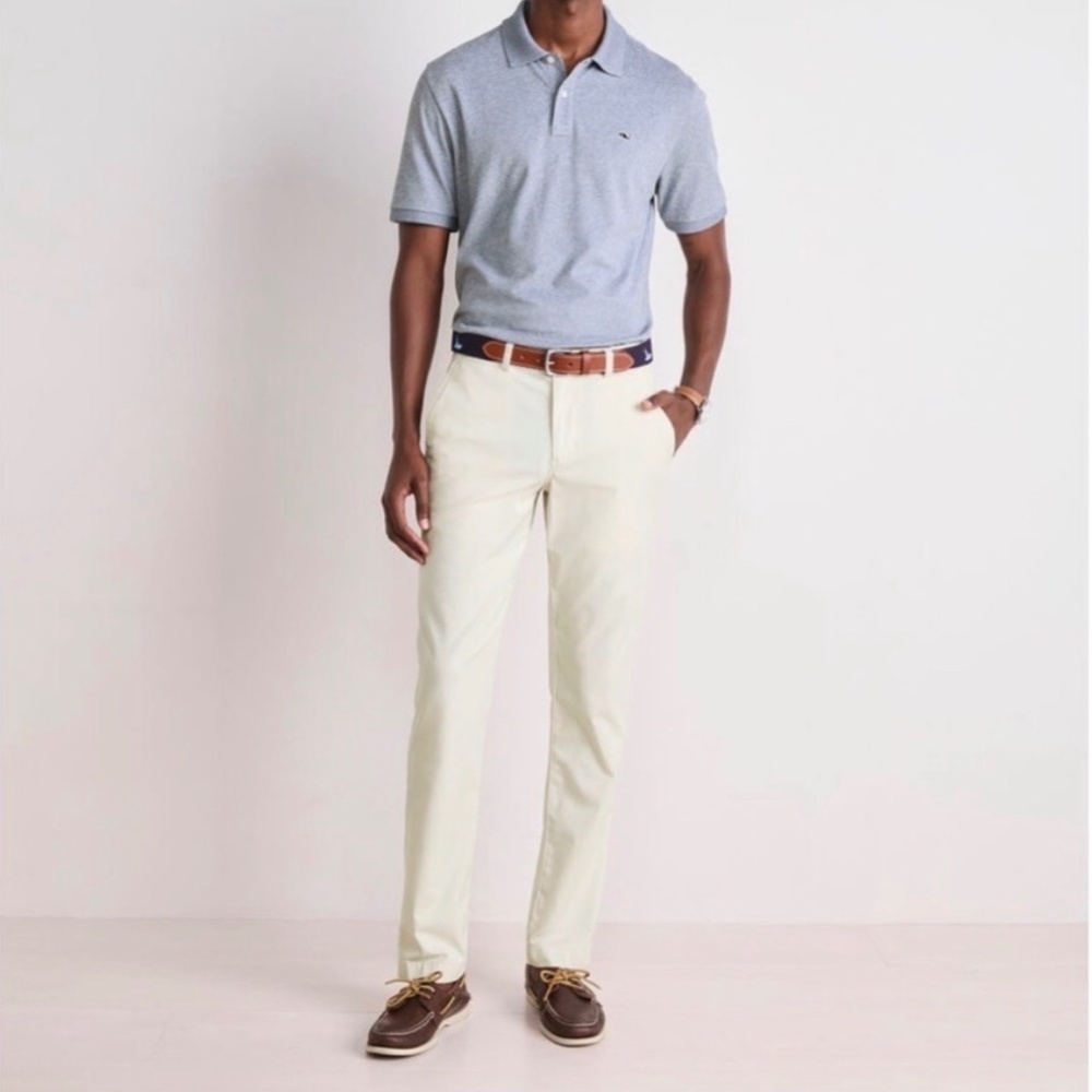 Vineyard Vines Men’s Slim Chino Pants 40x34 Stone Khaki